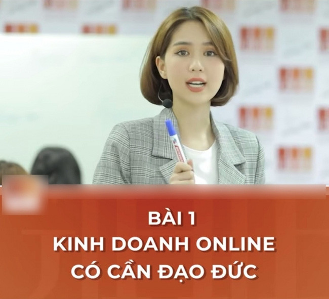 Ngọc Trinh dạy kinh doanh online, cư dân mạng... hoang mang 